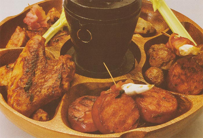 Amuse-gueules au barbecue et sa marinade