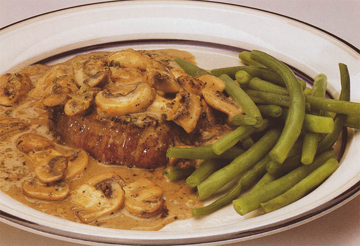 Filet mignon aux deux poivres 